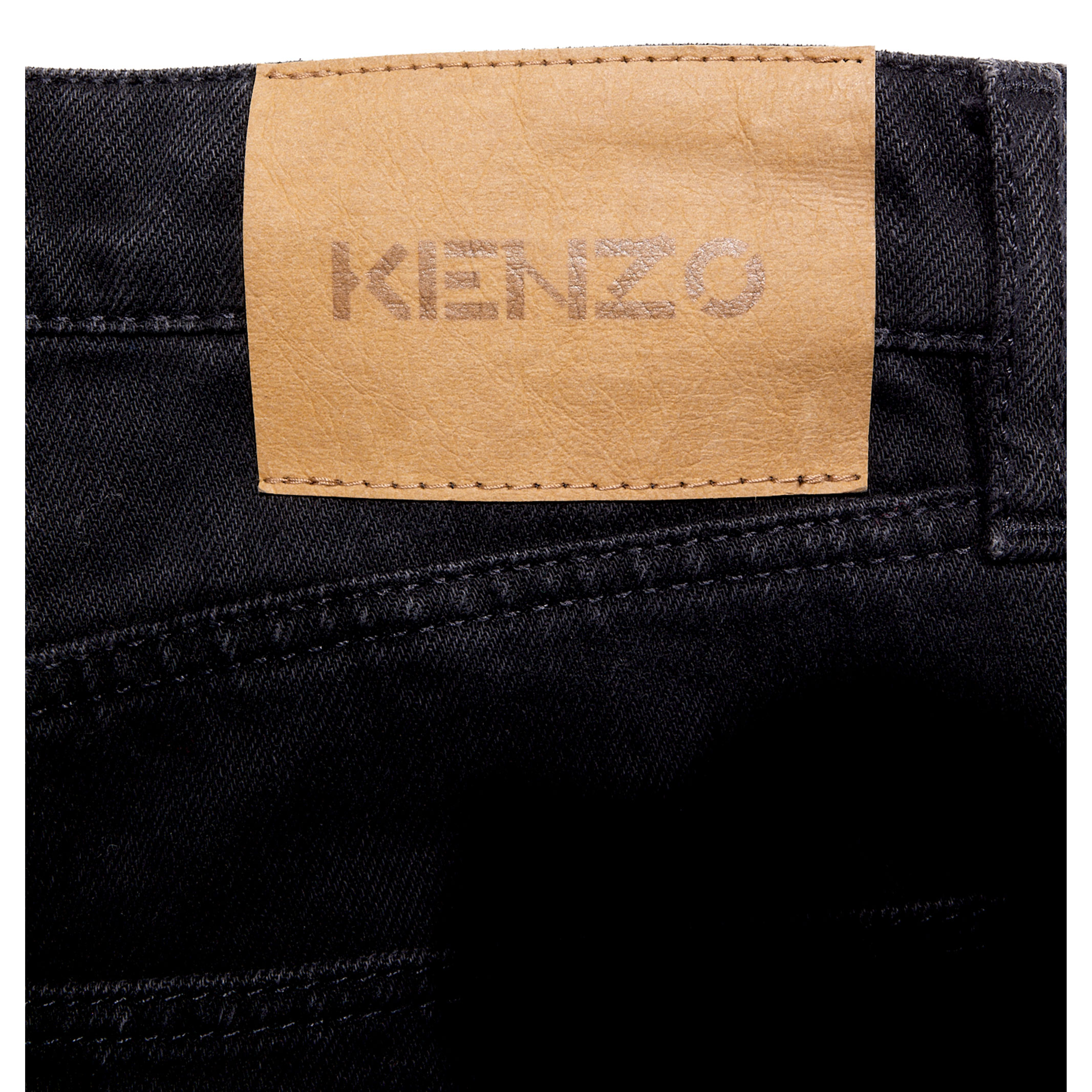 겐조 Kenzo Black Denim Pants