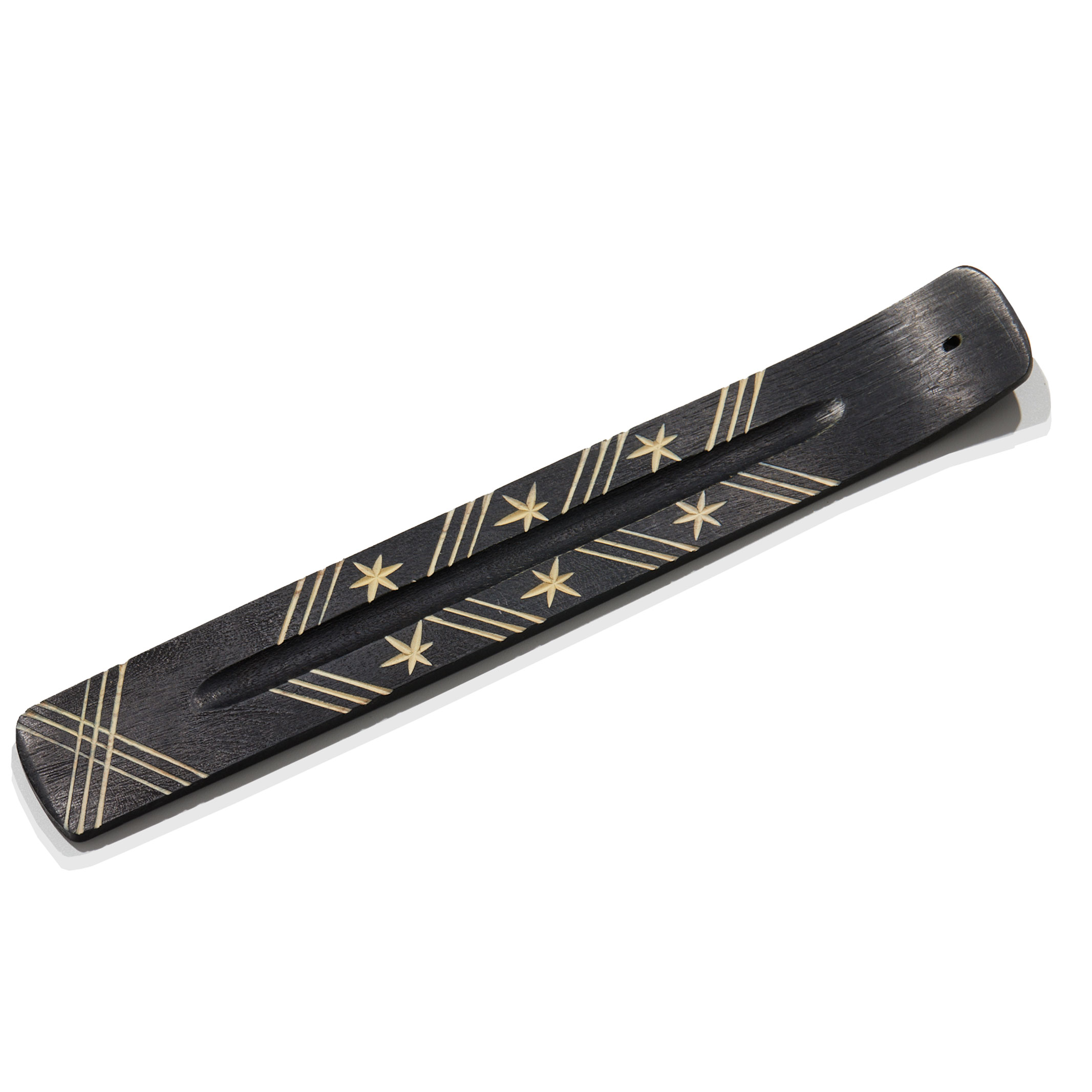 Nagchampa Star black Incense holder